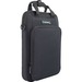 TechProducts360 Vertical Vault Carrying Case for 13" Notebook - Black - Impact Absorbing Interior