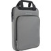 TechProducts360 Vertical Vault Carrying Case for 13" Notebook - Gray - Impact Absorbing Interior