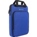 TechProducts360 Vertical Vault Carrying Case for 13" Notebook - Blue - Impact Absorbing Interior