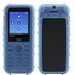zCover HealthCare Back Open Silicone Case for Cisco 8821/8821-EX - For IP Phone - Blue - Rubberized - Silicone - 1
