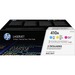 HP 410A (CF251AM) Toner Cartridge - Cyan, Magenta - Laser - Standard Yield - 2300 Pages Cyan, 2300 Pages Magenta, 2300 Pages Yellow - 3 / Carton