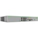 Allied Telesis FS980M/9PS Layer 3 Switch - 9 Ports - Manageable - Gigabit Ethernet - 1000Base-X - 3 Layer Supported - Modular - 1 SFP Slots - Optical Fiber, Twisted Pair - Wall Mountable