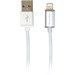 VisionTek Lightning to USB Smart LED 4 Foot | 1.2 Meter MFI Cable - 3.94 ft Lightning/USB Data Transfer Cable for iPhone, iPad mini, iPod, iPad Air, iPad, iPod touch, iPod nano - First End: 1 x Type A Male USB - Second End: 1 x Lightning Male Proprietary 
