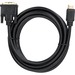 Rocstor Premium HDMI to DVI-D Cable - M/M - 10 ft - 1 x DVI-D Male - 1 x Male HDMI - Gold-plated Contacts - Black - 10 ft DVI/HDMI Video Cable for Notebook, Audio/Video Device, Home Theater System, Digital Signage Display - First End: 1 x 19-pin DVI-D (Si