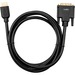Rocstor Premium HDMI to DVI-D Cable - M/M - 6 ft - 1 x DVI-D Male - 1 x Male HDMI - Gold-plated Contacts - Black - 6 ft DVI/HDMI Video Cable for Notebook, Audio/Video Device, Home Theater System, Digital Signage Display, Desktop Computer - First End: 1 x 