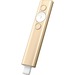 Logitech Spotlight Universal Remote Control - For Notebook, PC - Bluetooth - 98.43 ft Operating Distance - Lithium Polymer (Li-Polymer) - Gold