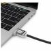 Compulocks Ledge Lock Slot for MacBook Pro TB and Keyed Cable Lock - For Notebook