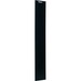 Panduit Replacement Cover - PVC - Black - 22.5U Rack Height - 1 - 41.5" Height x 7.2" Width