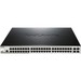 D-Link Metro DGS-1210-52MP/ME Ethernet Switch - 48 Ports - Manageable - Gigabit Ethernet - 2 Layer Supported - Modular - 4 SFP Slots - Power Supply - Twisted Pair, Optical Fiber - 1U High - Rack-mountable