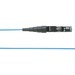 Panduit Fiber Optic Network Cable - 3 ft Fiber Optic Network Cable for Network Device - First End: 1 x LC Network - Male - 10 Gbit/s - Patch Cable - 50/125 µm - Aqua - 1