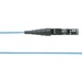 Panduit Fiber Optic Network Cable - 10 ft Fiber Optic Network Cable for Network Device - First End: 1 x LC Network - Male - 10 Gbit/s - Patch Cable - 50/125 µm - Aqua - 1