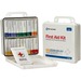 First Aid Only 50-Person Unitized Plastic First Aid Kit - ANSI Compliant - 24 x Piece(s) For 50 x Individual(s) - 3" Height x 10" Width10" Length - Plastic Case - 1 Each