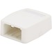 PanNet Mini-Com CBXQ2WH-A Mounting Box - 2 x Total Number of Socket(s) - White - Acrylonitrile Butadiene Styrene (ABS)