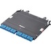 Panduit HD Flex FHCZO-24-10BN Network Patch Panel - 12 Port(s) - 12 x Duplex