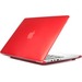 iPearl mCover MacBook Pro (Retina Display) Case - For MacBook Pro (Retina Display) - Red - Skid Resistant, Shatter Proof - Polycarbonate