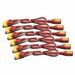 APC by Schneider Electric Standard Power Cord - For PDU - 120 V AC - Red - 4 ft Cord Length - IEC 60320 C14 / IEC 60320 C14 - North America - 6