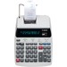Canon P170-DH-3 Printing Calculators - Dual Color Print - Black/Red - 2.3 lps - Calendar, Clock, Item Count, Sign Change, Compact, 4-Key Memory, Dual Power - 12 Digits - AC Supply, Battery Powered - 2.5" x 7.8" x 10.7" - White - Desktop