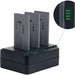 zCover zDock CI821UDB Multi-Bay Battery Charger - 1 - 3 Hour Charging - 120 V AC, 230 V AC Input - 5 V DC Output - Input connectors: USB - 3 - Proprietary Battery Size