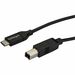 StarTech.com 2m 6 ft USB C to USB B Cable - M/M - USB 2.0 - USB Type C Printer Cable - USB 2.0 Type-C to Type-B Cable - Connect USB 2.0 USB-B devices to your USB-C or Thunderbolt 3 computer - 6ft USB Type C Printer Cable - 6 ft USB 2.0 Type-C to Type-B Ca