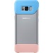 Samsung Galaxy S8+ Two Piece Cover, Blue/Pink - For Smartphone - Blue, Pink