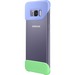 Samsung Galaxy S8 Two Piece Cover, Violet/Green - For Smartphone - Violet, Green