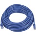 Monoprice FLEXboot Series Cat5e 24AWG UTP Ethernet Network Patch Cable, 25ft Blue - 25 ft Category 5e Network Cable for Network Device - First End: 1 x RJ-45 Network - Male - Second End: 1 x RJ-45 Network - Male - Patch Cable - Gold Plated Contact - 24 AW