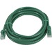 Monoprice FLEXboot Series Cat5e 24AWG UTP Ethernet Network Patch Cable, 14ft Green - 14 ft Category 5e Network Cable for Network Device - First End: 1 x RJ-45 Network - Male - Second End: 1 x RJ-45 Network - Male - Patch Cable - Gold Plated Contact - 24 A