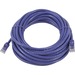 Monoprice FLEXboot Series Cat5e 24AWG UTP Ethernet Network Patch Cable, 30ft Purple - 30 ft Category 5e Network Cable for Network Device - First End: 1 x RJ-45 Network - Male - Second End: 1 x RJ-45 Network - Male - Patch Cable - Gold Plated Contact - 24 