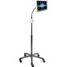 CTA Digital Heavy-Duty Security Gooseneck Stand 7-13" Inch Tablets 360 Rotate - Up to 13" Screen Support - 23" Height x 24.5" Width - Aluminum