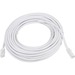 Monoprice FLEXboot Series Cat5e 24AWG UTP Ethernet Network Patch Cable, 100ft White - 100 ft Category 5e Network Cable for Network Device - First End: 1 x RJ-45 Network - Male - Second End: 1 x RJ-45 Network - Male - Patch Cable - Gold Plated Contact - 24