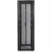 Schneider Electric NetShelter SX AR3155SP Rack Cabinet - For Blade Server, Converged Infrastructure - 45U Rack Height36.02" Rack Depth - Black - 2000 lb Maximum Weight Capacity