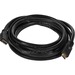Monoprice Commercial Series High Speed HDMI Extension Cable, 10ft Black - 10 ft HDMI A/V Cable for Audio/Video Device - First End: 1 x HDMI Digital Audio/Video - Male - Second End: 1 x HDMI Digital Audio/Video - Male - 10.2 Gbit/s - Extension Cable - Supp