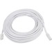 Monoprice FLEXboot Series Cat6 24AWG UTP Ethernet Network Patch Cable, 100ft White - 100 ft Category 6 Network Cable for Network Device - First End: 1 x RJ-45 Network - Male - Second End: 1 x RJ-45 Network - Male - Patch Cable - Gold Plated Contact - 24 A