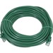 Monoprice FLEXboot Series Cat5e 24AWG UTP Ethernet Network Patch Cable, 50ft Green - 50 ft Category 5e Network Cable for Network Device - First End: 1 x RJ-45 Network - Male - Second End: 1 x RJ-45 Network - Male - Patch Cable - Gold Plated Contact - 24 A