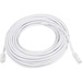 Monoprice FLEXboot Series Cat5e 24AWG UTP Ethernet Network Patch Cable, 50ft White - 50 ft Category 5e Network Cable for Network Device - First End: 1 x RJ-45 Network - Male - Second End: 1 x RJ-45 Network - Male - Patch Cable - Gold Plated Contact - 24 A