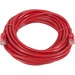 Monoprice FLEXboot Series Cat6 24AWG UTP Ethernet Network Patch Cable, 50ft Red - 50 ft Category 6 Network Cable for Network Device - First End: 1 x RJ-45 Network - Male - Second End: 1 x RJ-45 Network - Male - Patch Cable - Gold Plated Contact - 24 AWG -