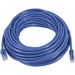 Monoprice FLEXboot Series Cat5e 24AWG UTP Ethernet Network Patch Cable, 75ft Blue - 75 ft Category 5e Network Cable for Network Device - First End: 1 x RJ-45 Network - Male - Second End: 1 x RJ-45 Network - Male - Patch Cable - Gold Plated Contact - 24 AW