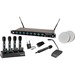 ClearOne 8-Channel WS880 Wireless Microphone System Receiver - 486 MHz to 512 MHz Operating Frequency - 300 ft Operating Range