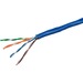 Monoprice Cat. 5e UTP Network Cable - 1000 ft Category 5e Network Cable for Network Device - First End: Bare Wire - Second End: Bare Wire - 24 AWG - Blue