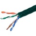 Monoprice Cat. 5e UTP Network Cable - 1000 ft Category 5e Network Cable for Network Device - First End: Bare Wire - Second End: Bare Wire - 24 AWG - Green