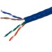 Monoprice Cat. 5e UTP Network Cable - 1000 ft Category 5e Network Cable for Network Device - First End: Bare Wire - Second End: Bare Wire - 24 AWG - Blue