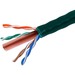 Monoprice Cat. 6 UTP Network Cable - 1000 ft Category 6 Network Cable for Network Device - First End: Bare Wire - Second End: Bare Wire - 24 AWG - Green