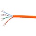 Monoprice Cat. 6 UTP Network Cable - 1000 ft Category 6 Network Cable for Network Device - First End: Bare Wire - Second End: Bare Wire - 24 AWG - Orange