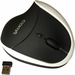 COMFI II WIRELESS ERGONOMIC COMPUTER MOUSE WHITE - Optical - Wireless - White - 1 Pack - USB - 2000 dpi - Scroll Wheel - 5 Button(s) - Right-handed Only