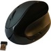 COMFI II WIRELESS ERGONOMIC COMPUTER MOUSE BLACK - Optical - Wireless - Black - 1 Pack - USB - 2000 dpi - Scroll Wheel - 5 Button(s) - Right-handed Only