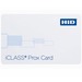 HID iCLASS Prox Smart Card - Printable - Proximity Card - Glossy White - Polyvinyl Chloride (PVC), Polyester