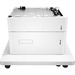 HP Color LaserJet 1x550/2000-sheet HCI Feeder and Stand - 1 x 550 Sheet, 2000 Sheet - Plain Paper, Label, Glossy Paper - Custom Size, A6 4.10" x 5.80" , Legal 8.50" x 14"