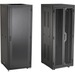 Black Box Elite EC38U3032TPMSMNK Rack Cabinet - For Server - 38U Rack Height - Black - Plexiglass, Mesh, Steel - TAA Compliant
