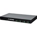 Altronix NetWaySP4P Transceiver/Media Converter - 4 x Network (RJ-45) - Gigabit Ethernet - 10/100/1000Base-T, 1000Base-X - 328.08 ft - 4 x Expansion Slots - SFP - 4 x SFP Slots - Power Supply - Rack-mountable