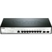 D-Link DGS-1210-10/ME Ethernet Switch - 8 Ports - Manageable - Gigabit Ethernet - 10/100/1000Base-T, 1000Base-X - 3 Layer Supported - Modular - 2 SFP Slots - Power Supply - Twisted Pair, Optical Fiber - 1U High - Rack-mountable